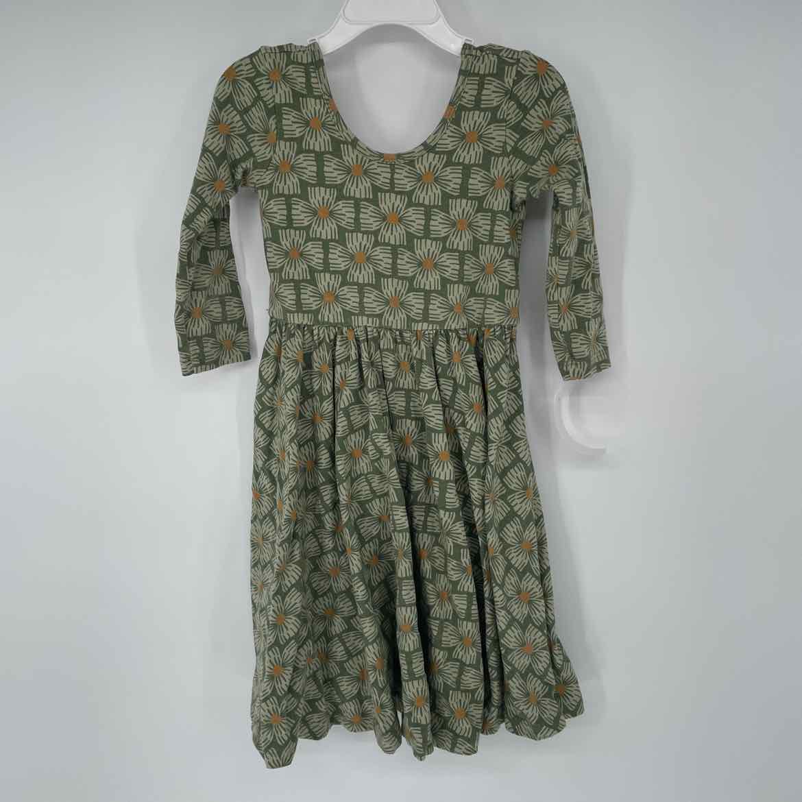 ALICE & AMES GREEN FLORAL DRESS 5