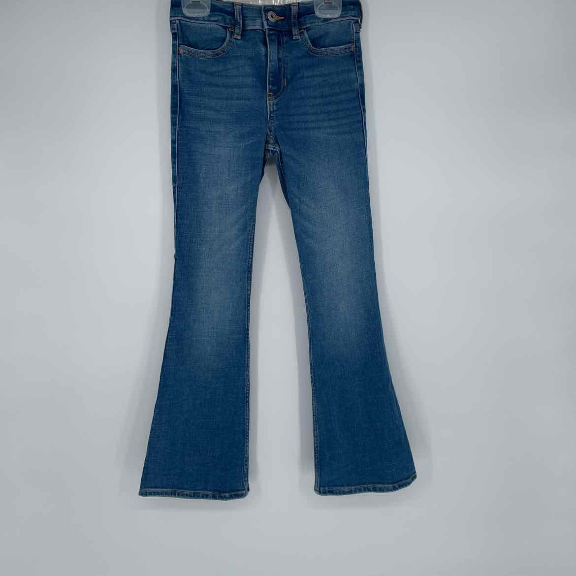 ABERCROMBIE HI RISE FLARE JEANS 9/10