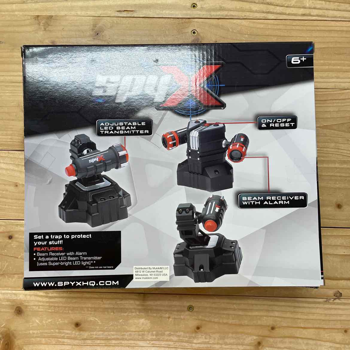 NEW! SPYX LAZAR TRAP ALARM