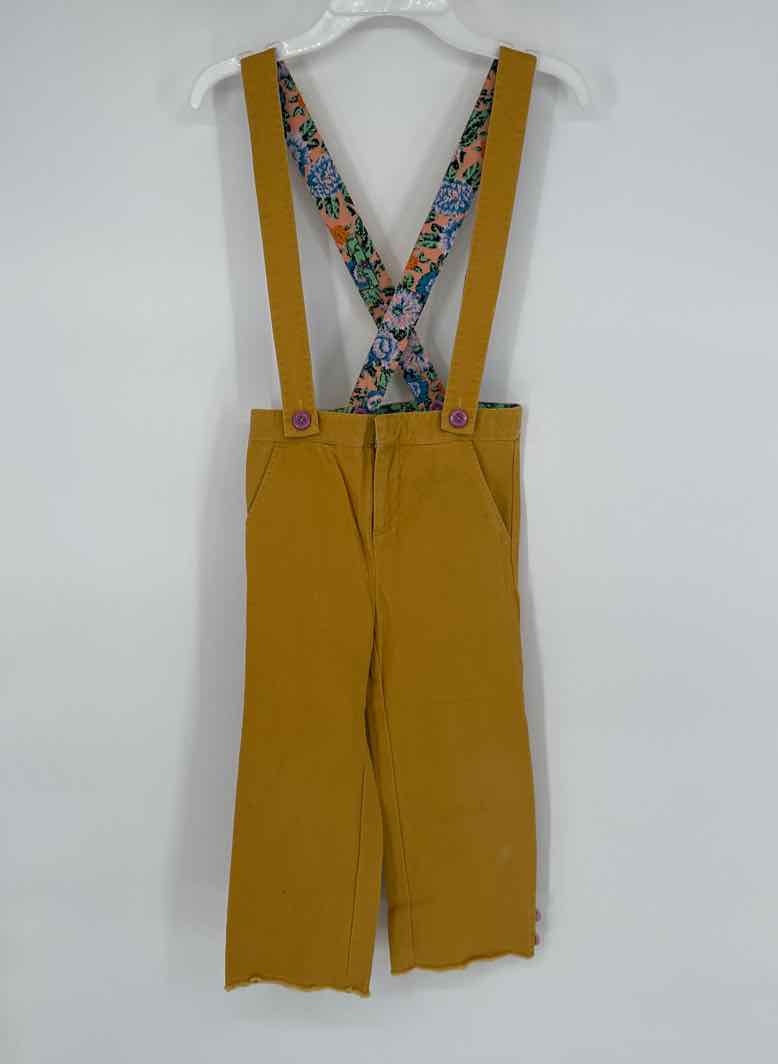 MATILDA JANE MUSTARD PANTS/SUSPENDERS 6