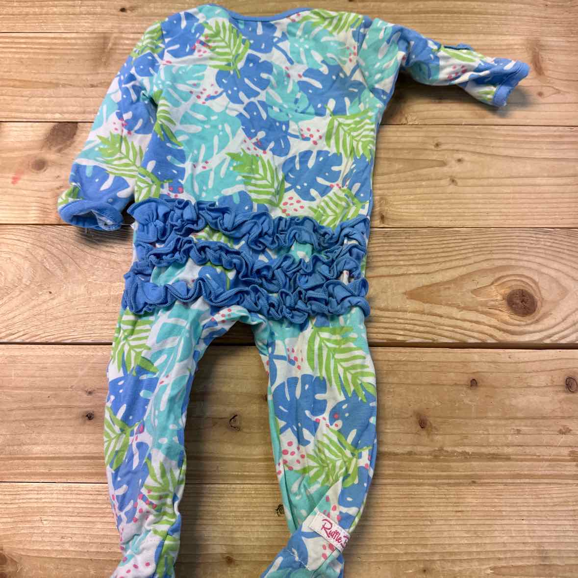 RUFFLE BUTTS SLEEPER 0-3 MOS