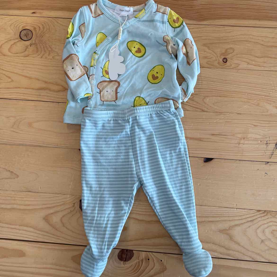 ANGEL DEAR BAMBOO 2PC SET NB