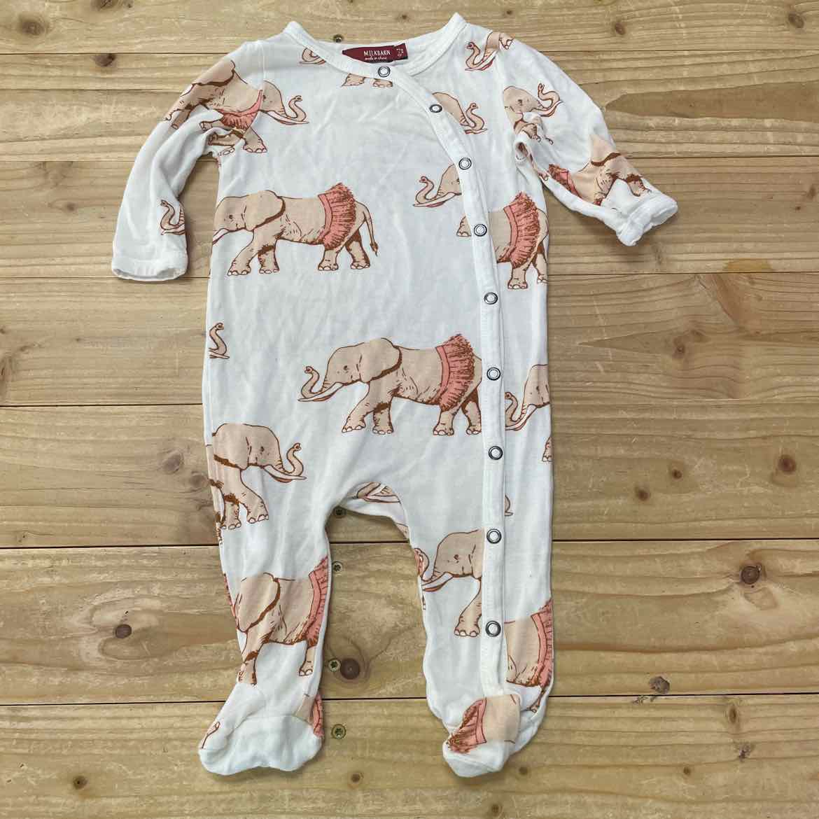 MILKBARN BAMBOO ELEPHANT SLEEPER 0-3 MOS