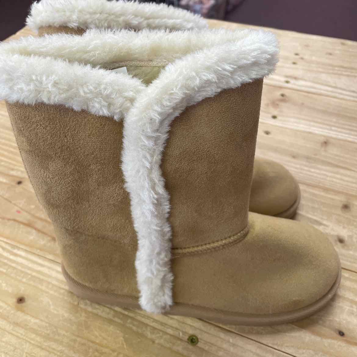 FABKIDS TAN BOOTS 1