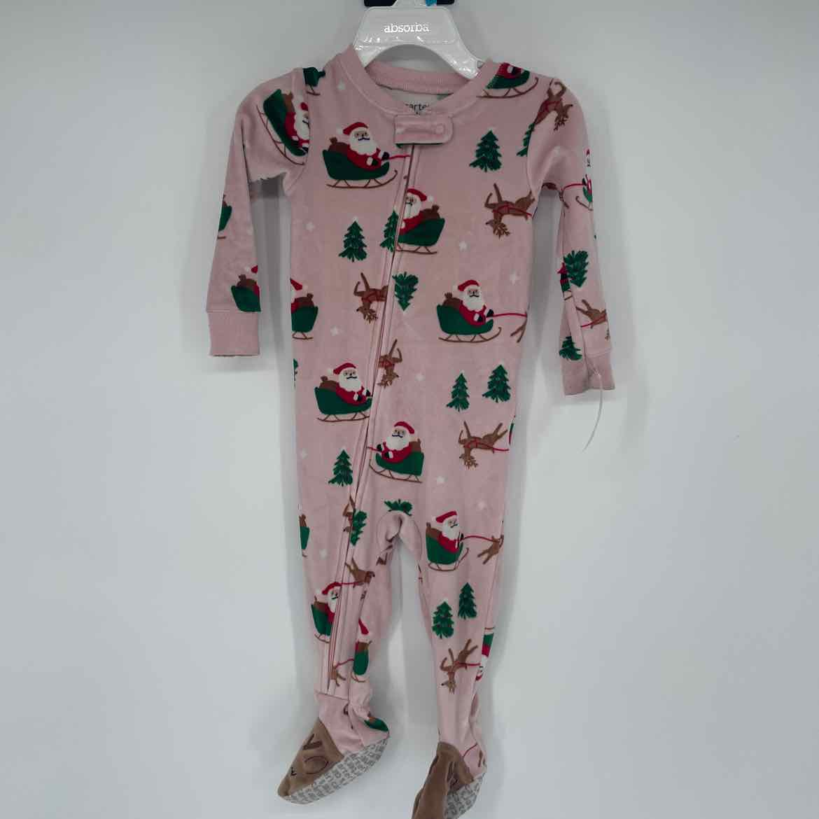 CARTER'S SANTA SLEEPER 12 MOS