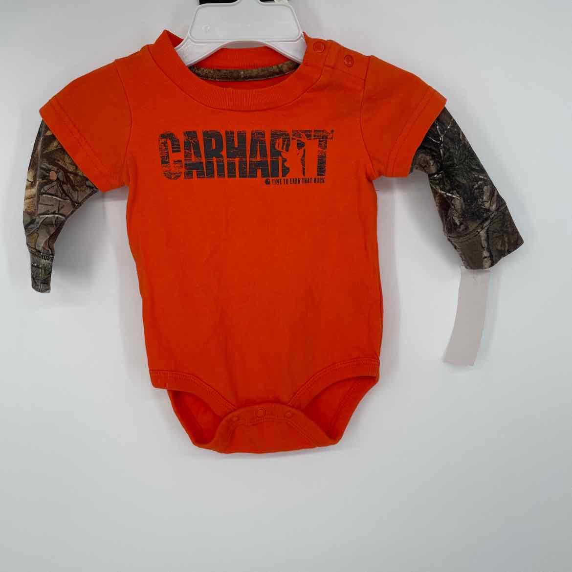 CARHARTT LOGO BODYSUIT 3 MOS