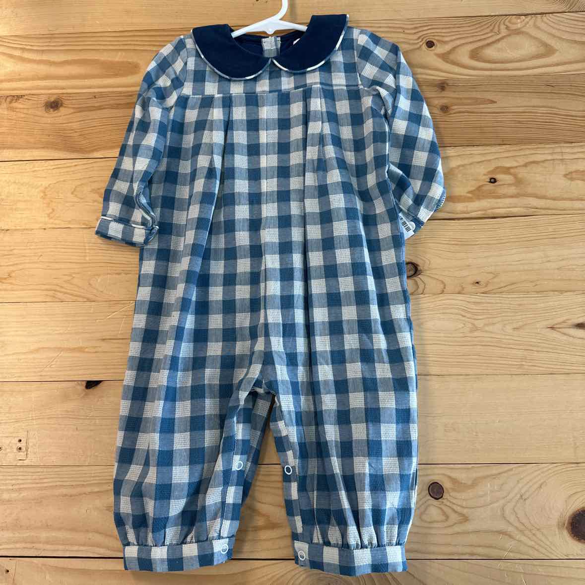 CECIL LOU PLAID 1 PC 12 MOS