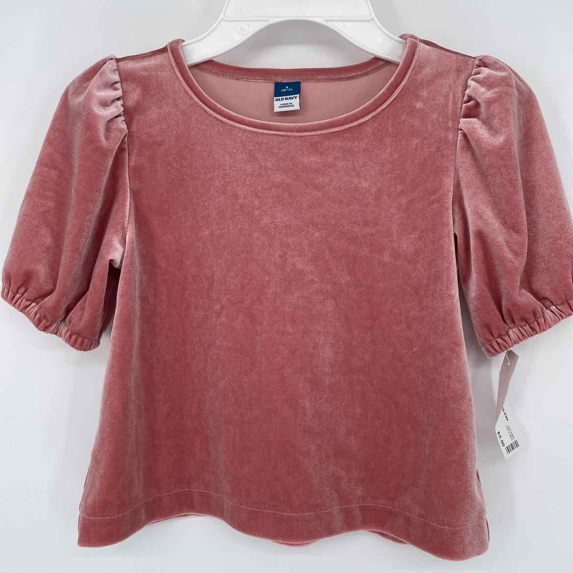 OLD NAVY PINK VELVET SHIRT 6