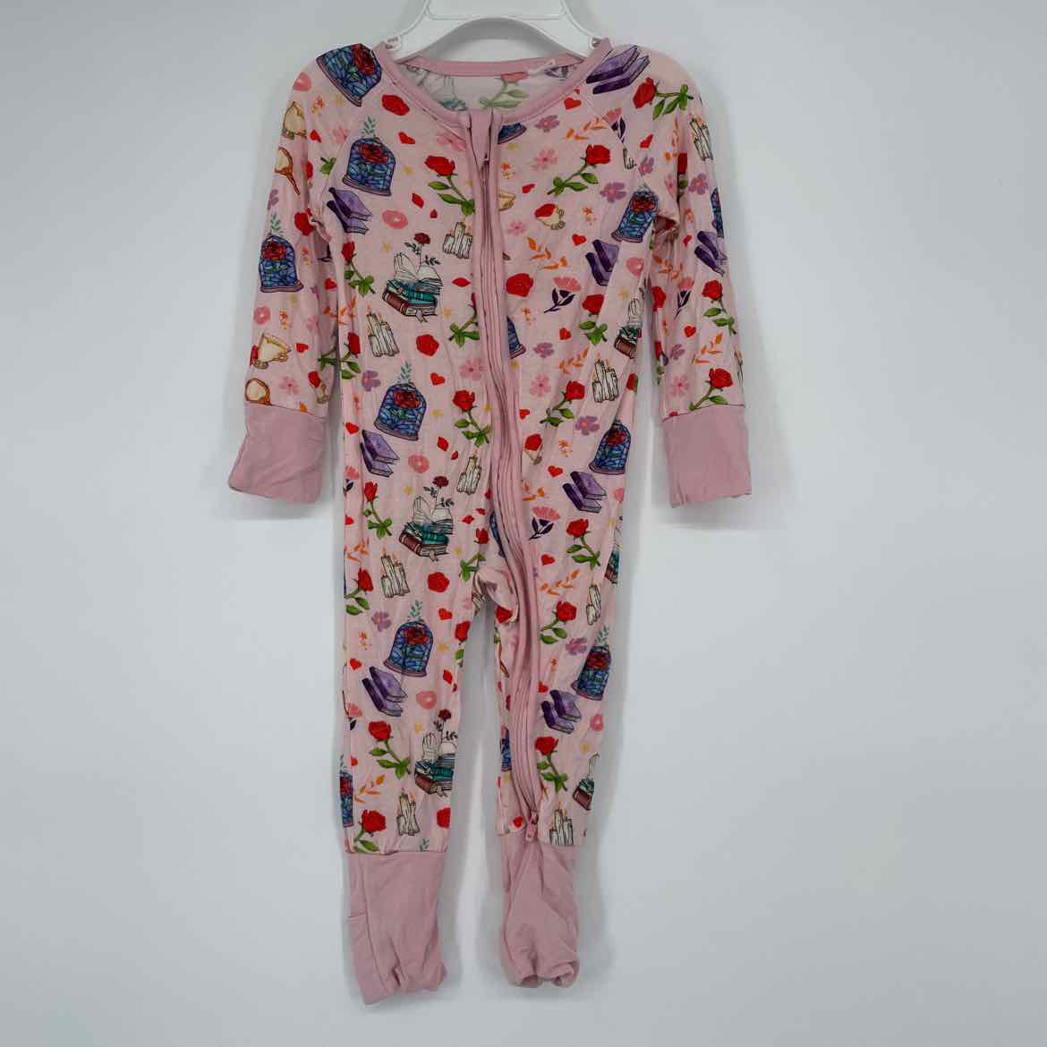 BEAUTY & THE BEAST BAMBOO SLEEPER 3-6 MOS