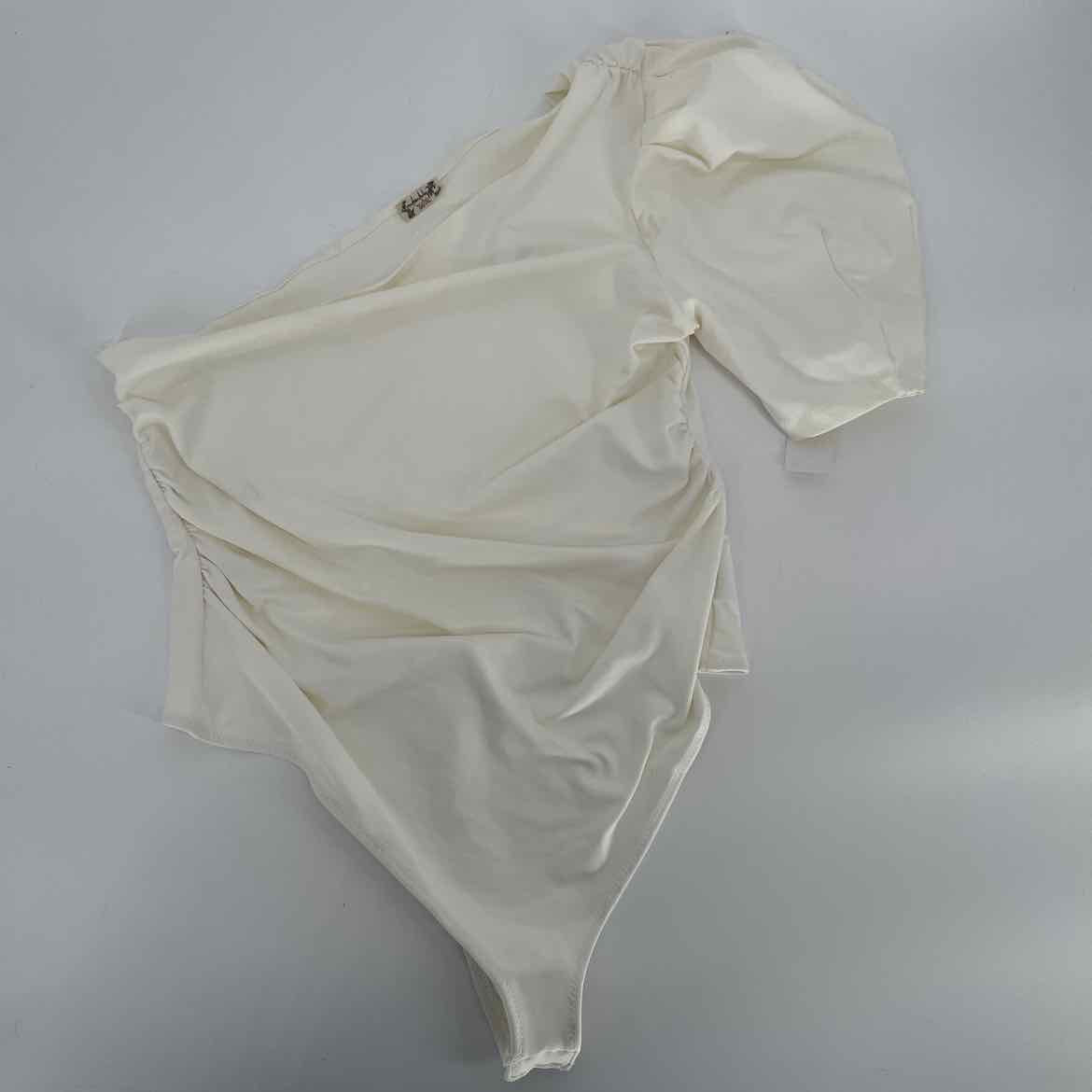 NEW! FREE PEOPLE CREAM BODYSUIT L