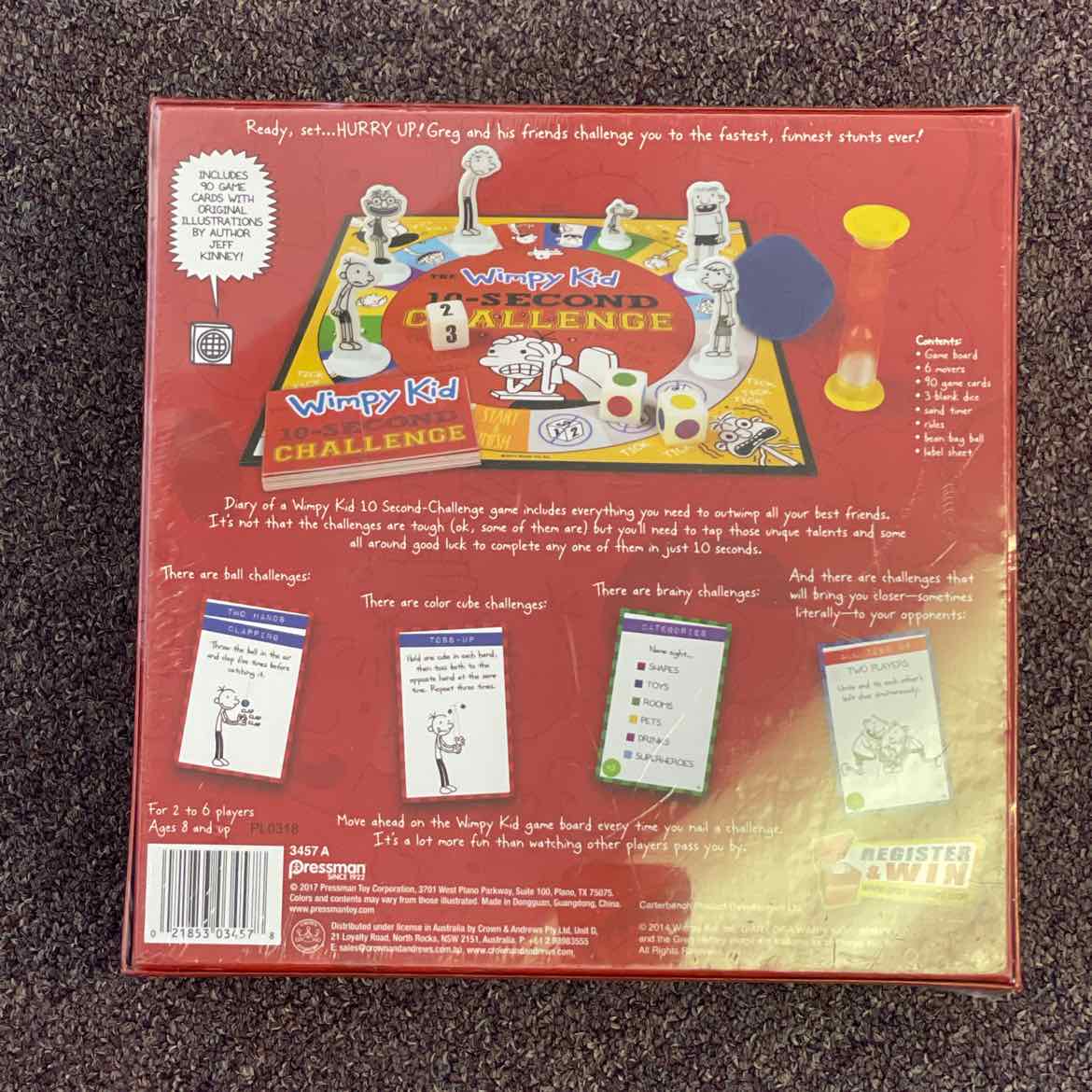 NEW! WIMPY KID 10 SECOND CHALLENGE