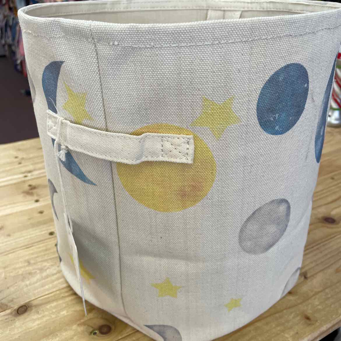NEW! PEPPY LU SPACE AND ROCKET BABY STORAGE BIN