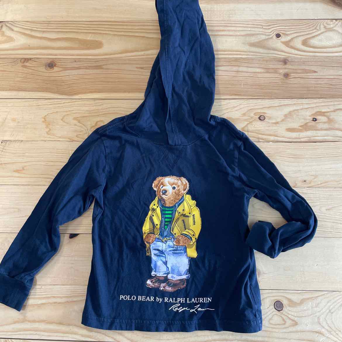 RALPH LAUREN HOODED SHIRT 4T