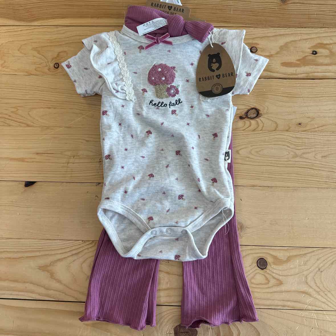 NEW! HELLO FALL SET 6-9 MOS
