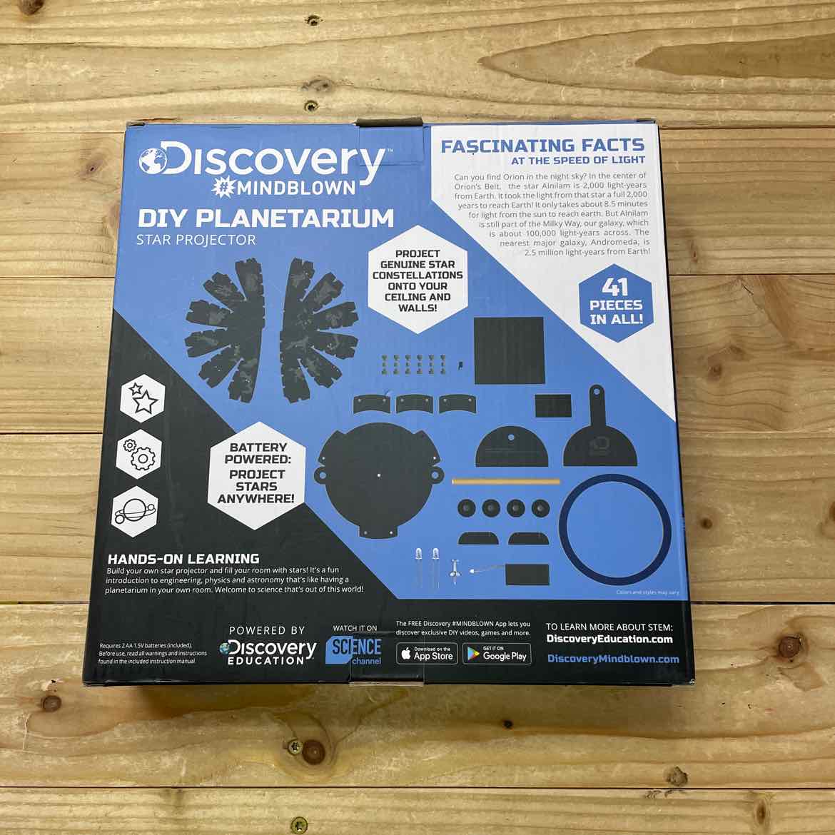 NEW! DISCOVERY DIY PLANETARIUM