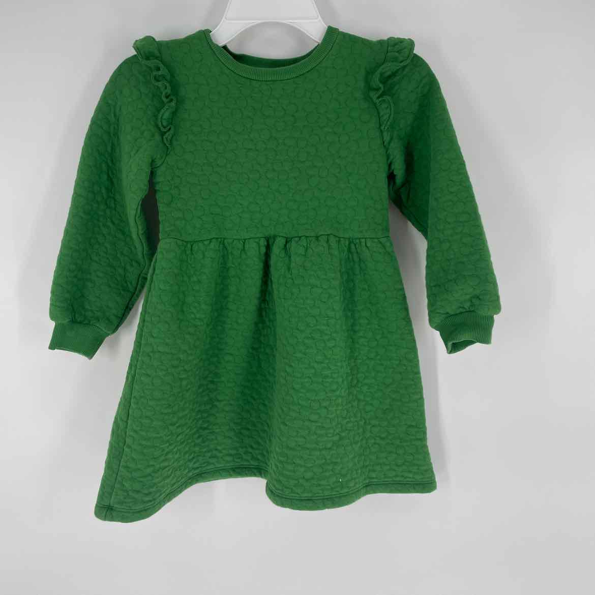 MINI BODEN QUILTED FLOWER DRESS 6-7
