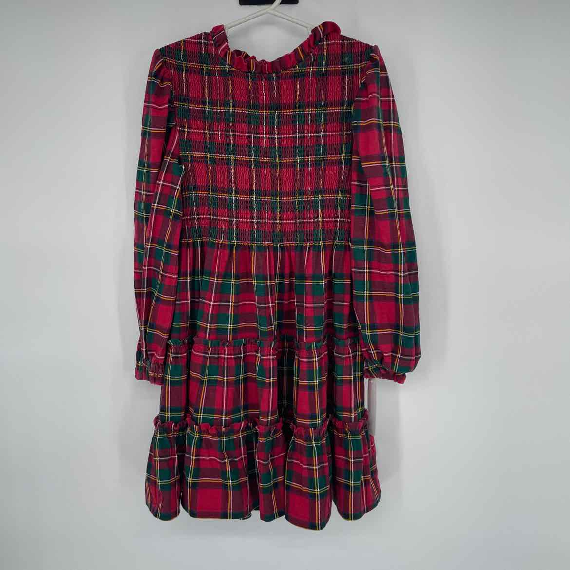 RALPH LAUREN RED PLAID DRESS 7