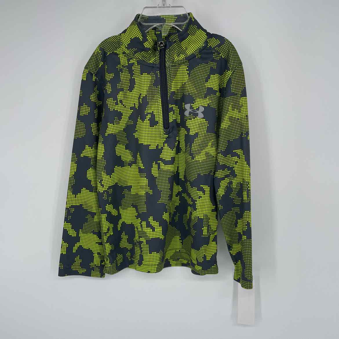 UNDER ARMOUR LIME/GREY PULLOVER 4