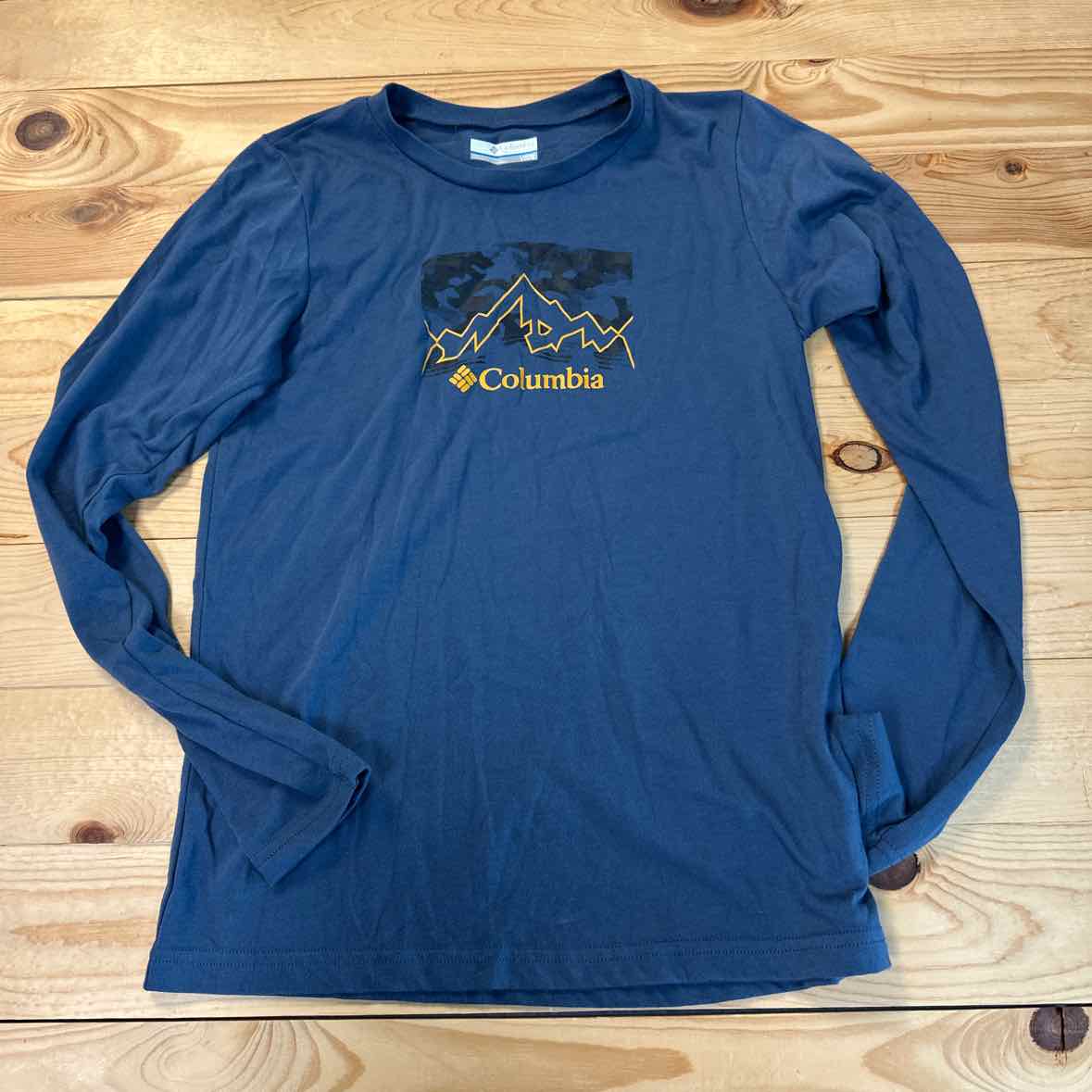 COLUMBIA BLUE MTN SHIRT 14-16