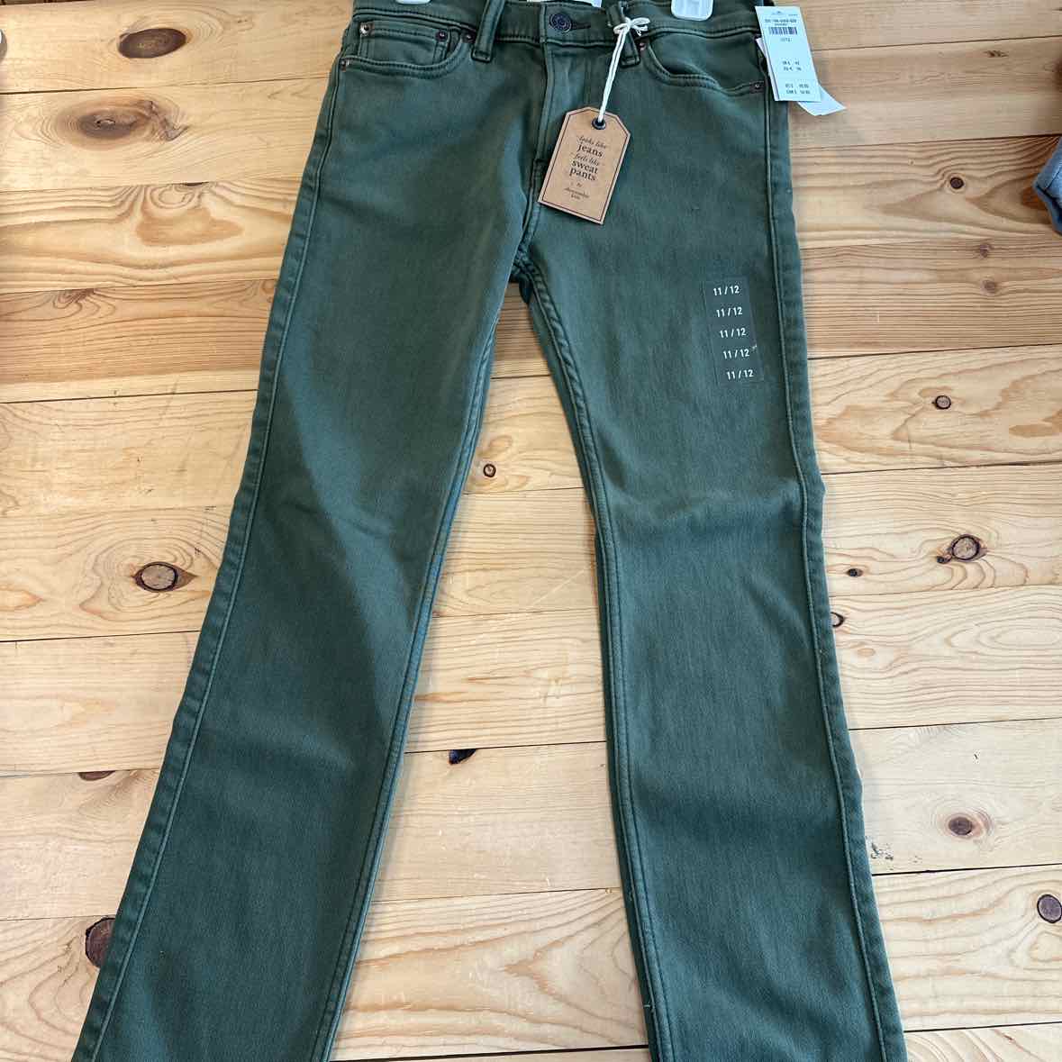 NEW! ABERCROMBIE GREEN PANTS 11/12