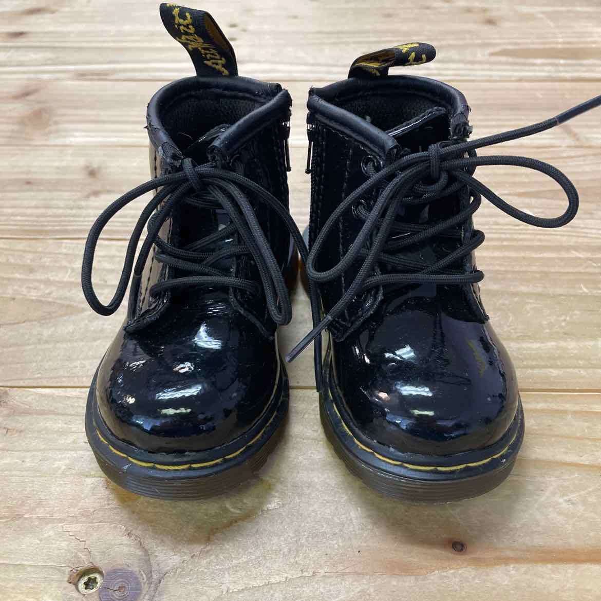 DOC MARTEN BLACK BOOTS TODDLER 4