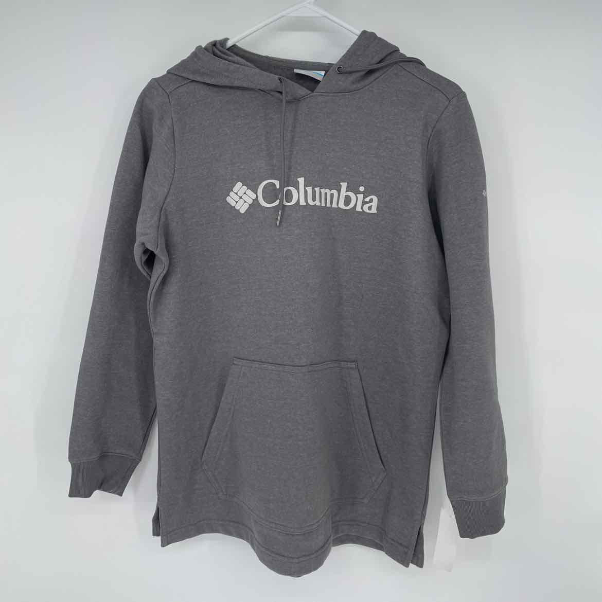 COLUMBIA GRAY HOODIE L