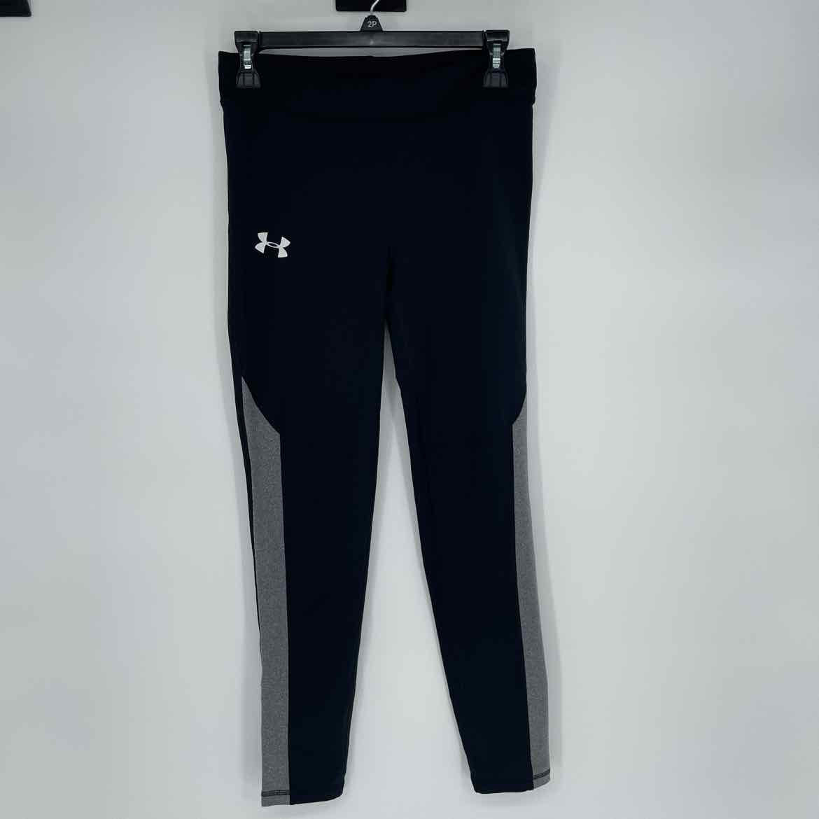 UNDER ARMOUR BLACK LEGGINGS YXL