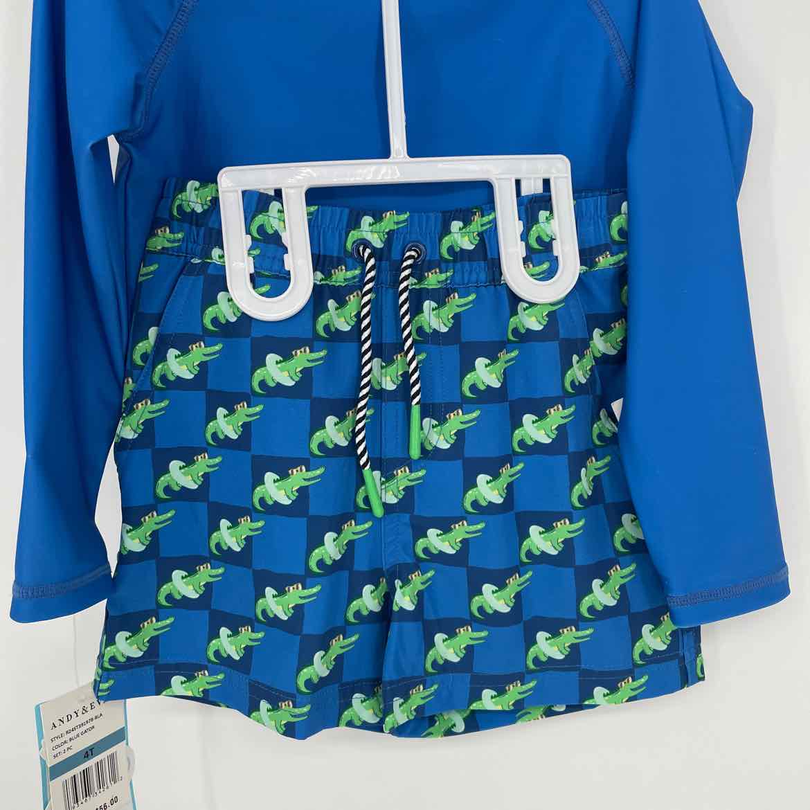 NEW! ANDY & EVAN 2PC SWIM 4T