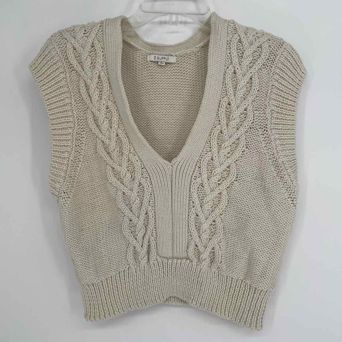 Z SUPPLY SWEATER VEST L