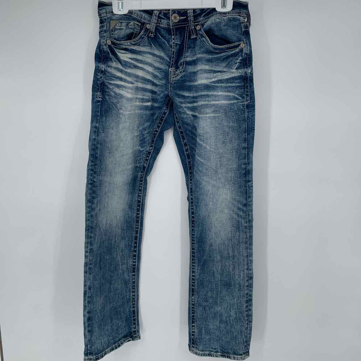 SALVAGE BUCKLE JEANS MAYHEM STRAIGHT 30R