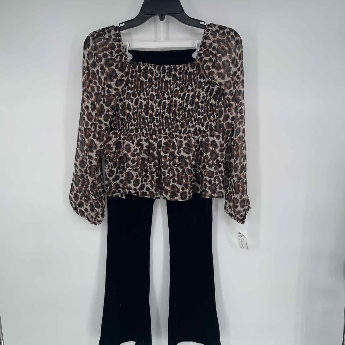 TWEEN DIVA LEOPARD/VELVET OUTFIT 12