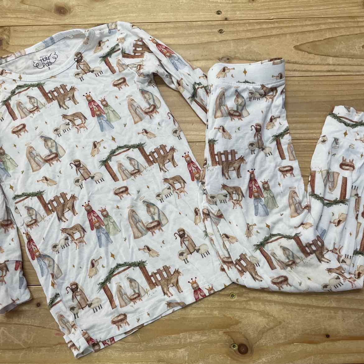 HOLY PALS NATIVITY BAMBOO PJS 2
