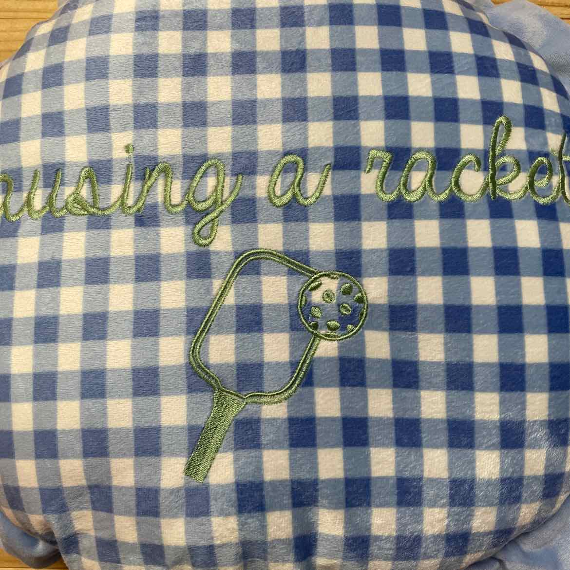 CAUSING A RACKET PILLOW