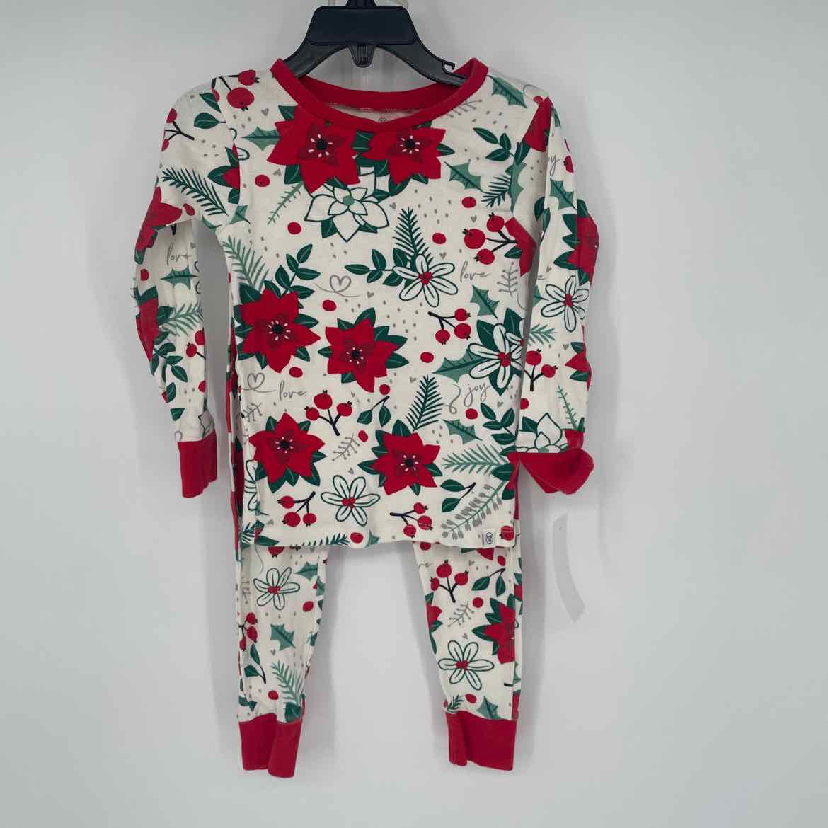 HONEST CO CHRISTMAS PAJAMAS 4T