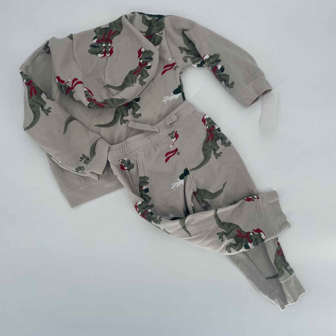 CARTER'S DINO CHRISTMAS OUTFIT 2T