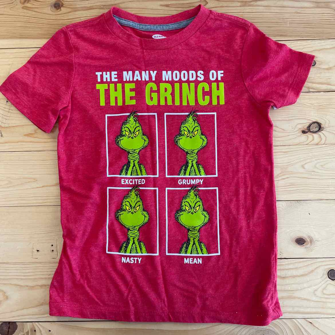 OLD NAVY GRINCH SHIRT 6-7