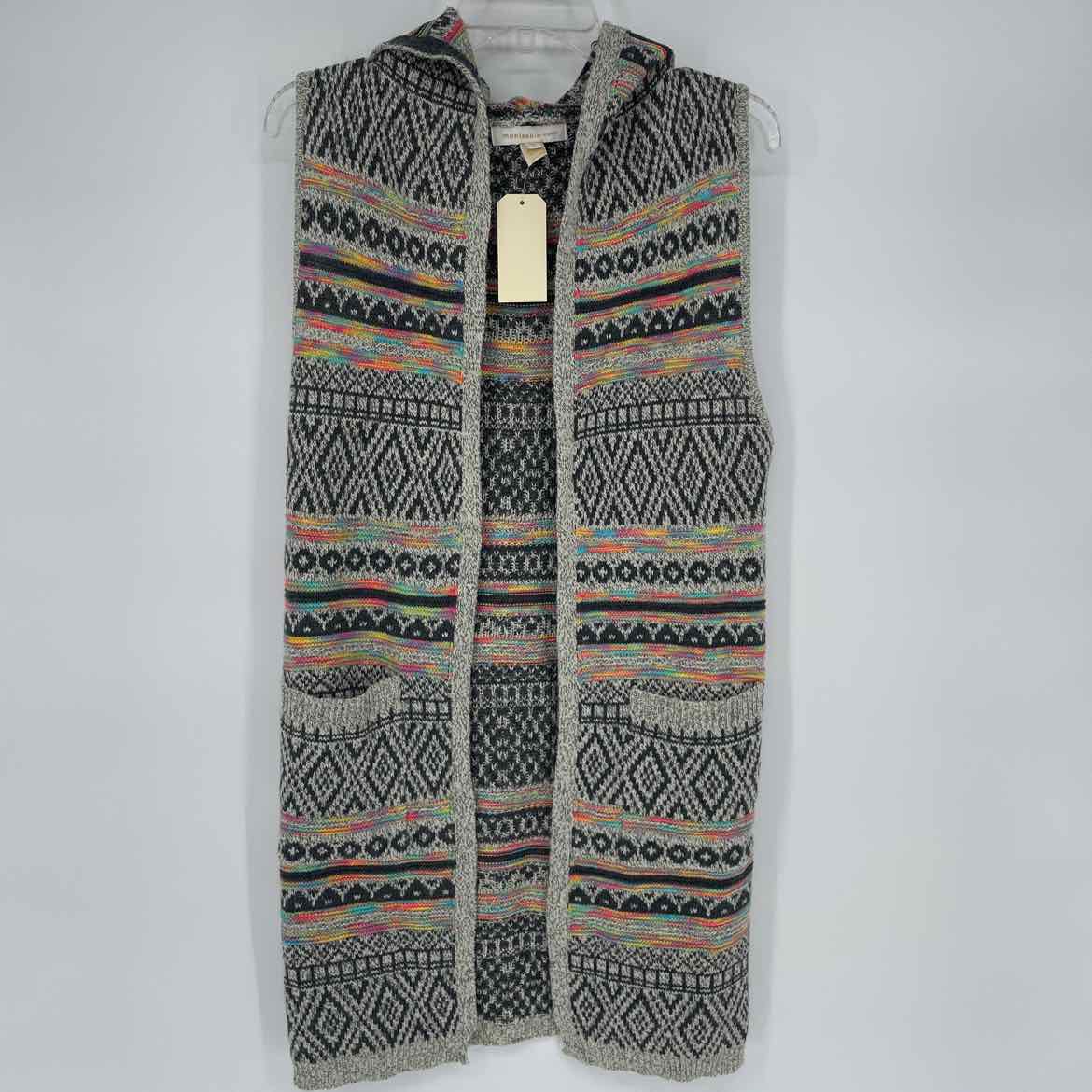 NEW! MONTEAU HOODED CARDIGAN S