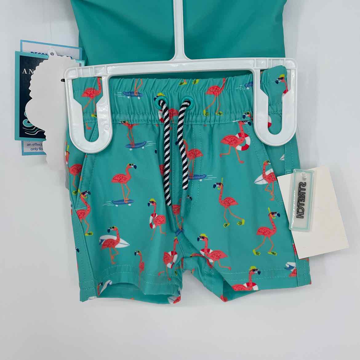 NEW! ANDY & EVAN 2PC SWIM 0-3 MONTHS