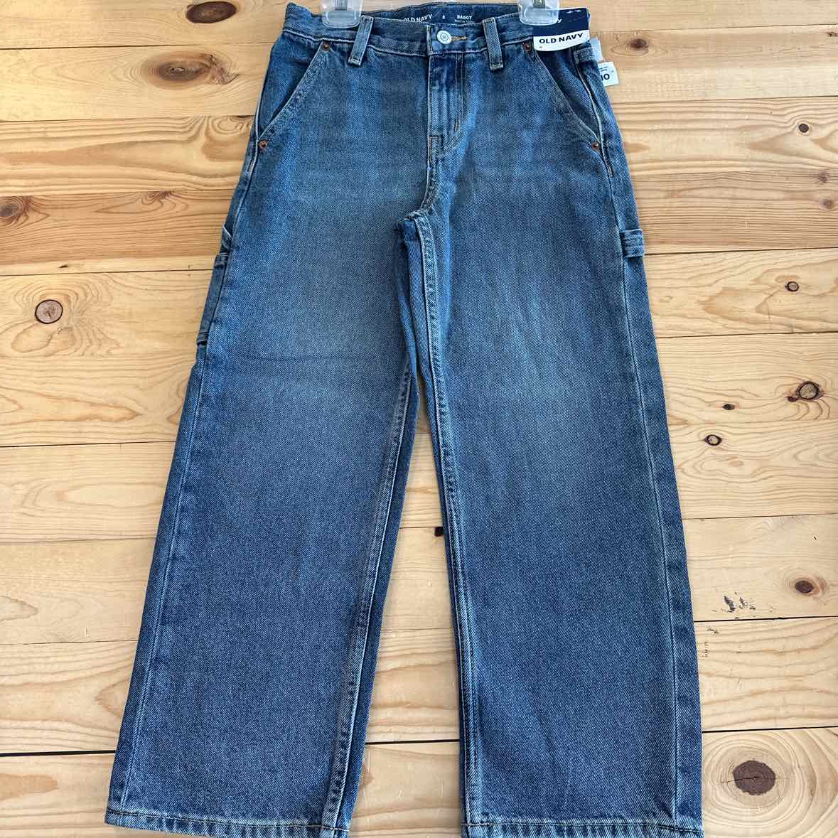 NEW! OLD NAVY BAGGY JEANS 8