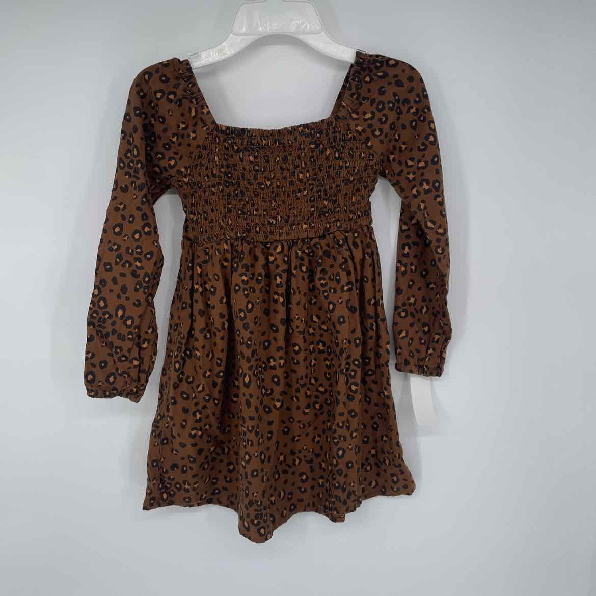 GAP LEOPARD DRESS S 6-7