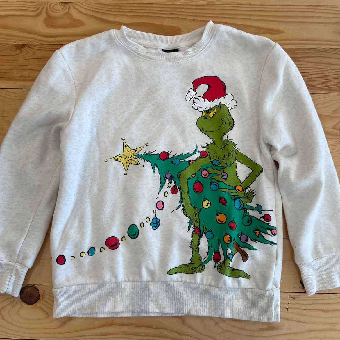 GRINCH SWEAT SHIRT M (7-8)