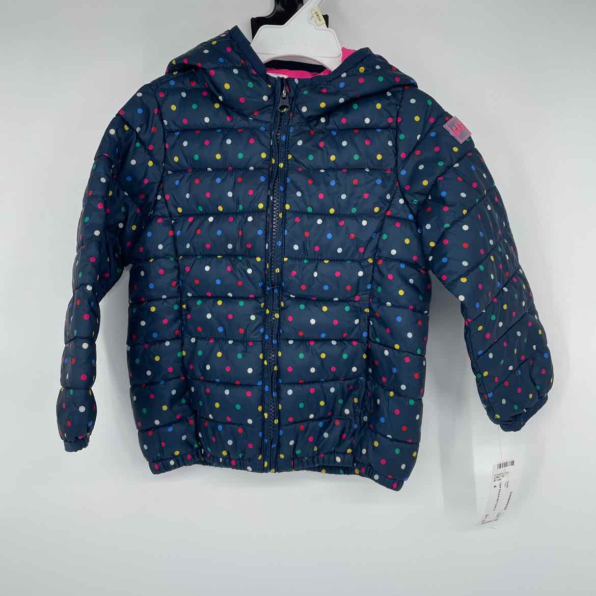 GAP POLKA DOT COAT 4