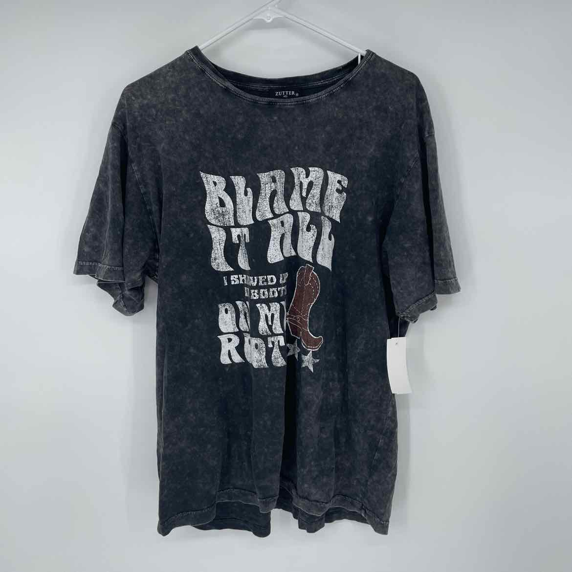 ZUTTER BLAME IT ALL SHIRT M