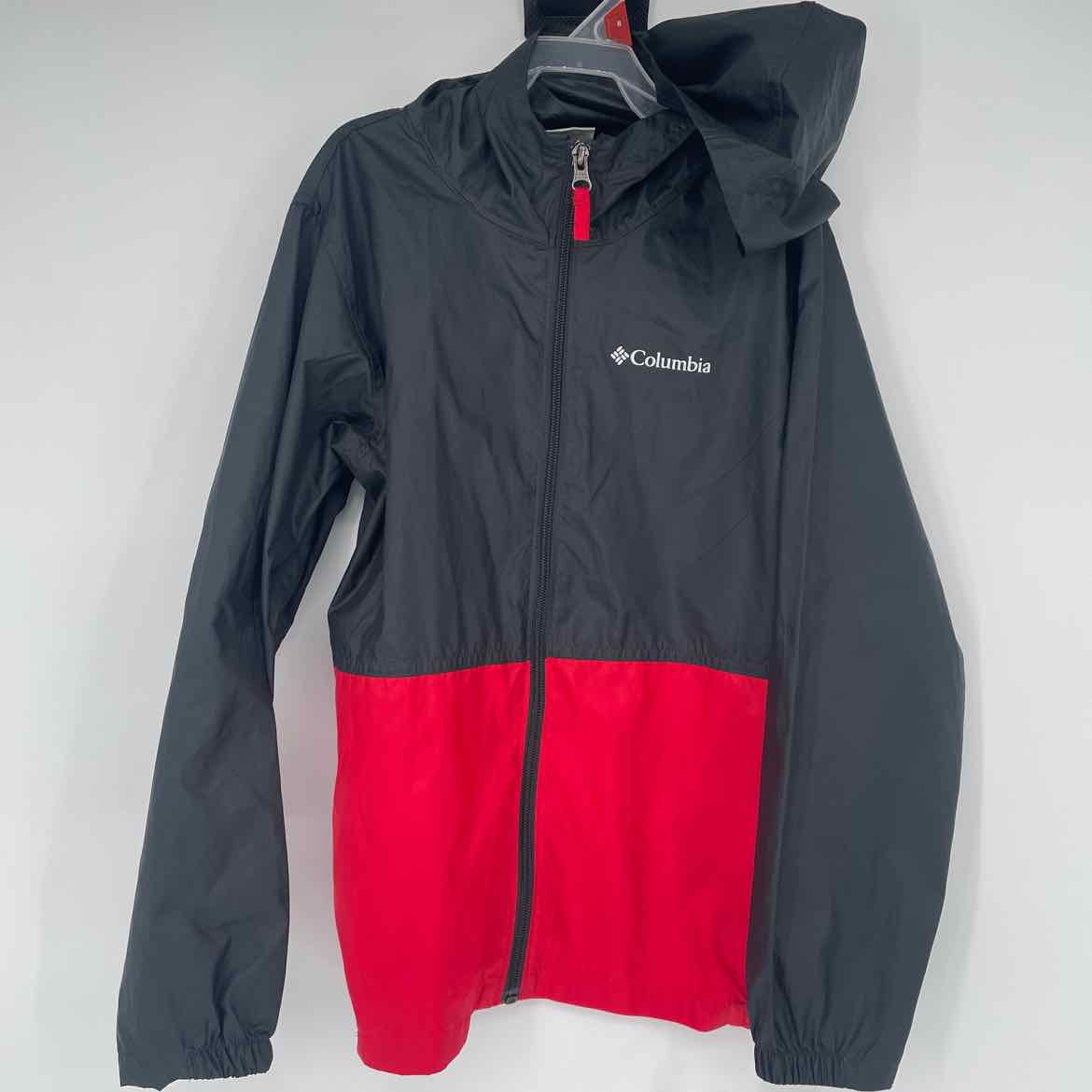 COLUMBIA BLACK/RED JACKET 10-12