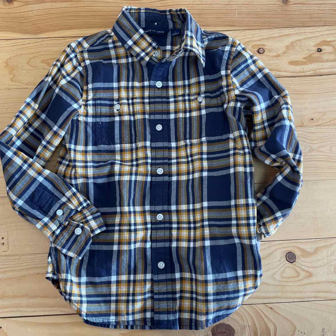 JANIE & JACK PLAID SHIRT 5