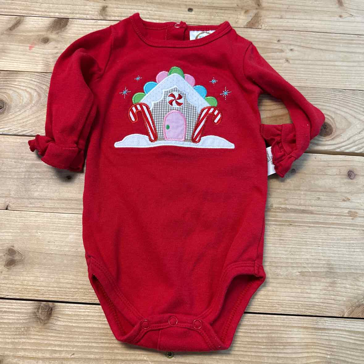GINGERBREAD BODYSUIT 3-6 MOS