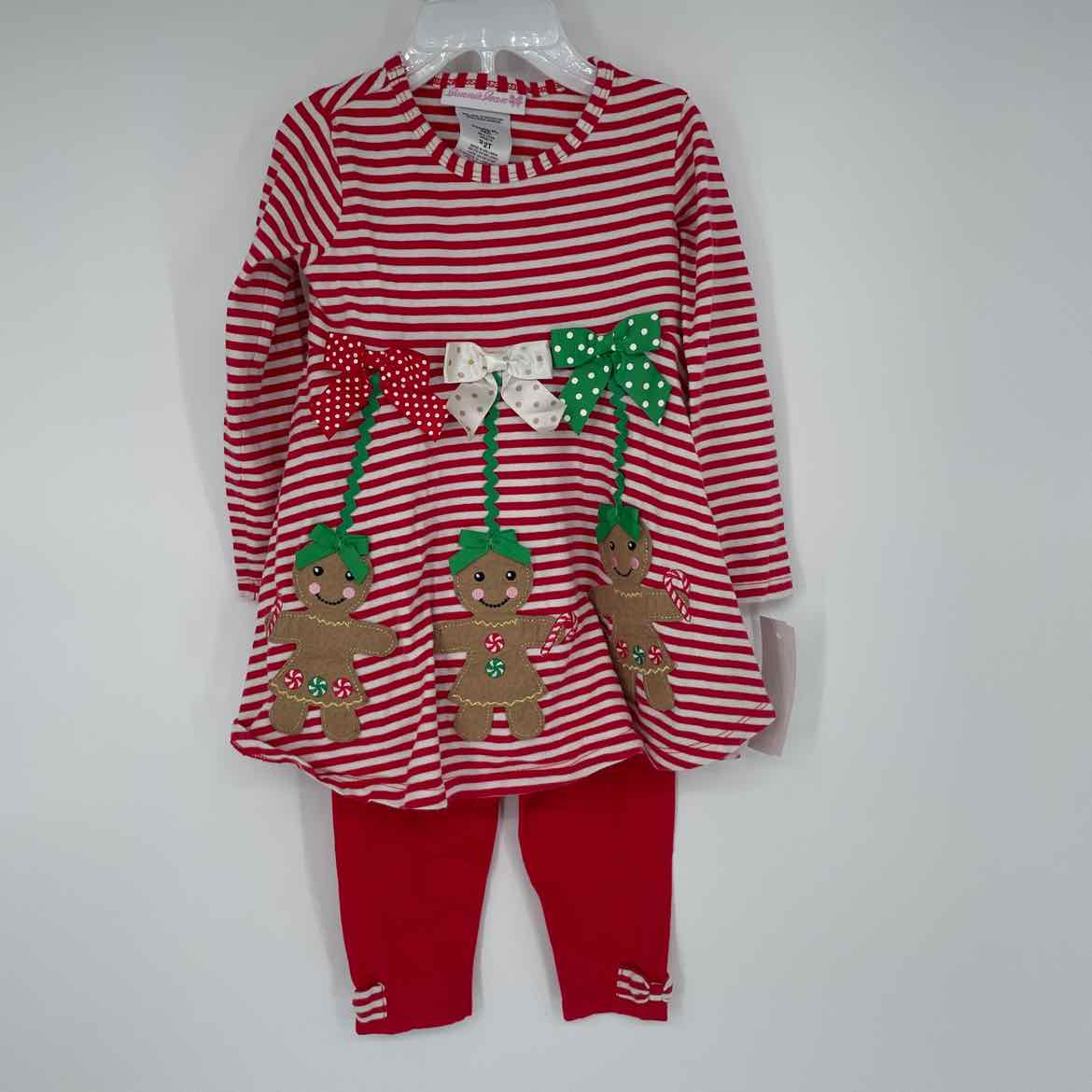 BONNIE JEAN GINGERBREAD OUTFIT 2T