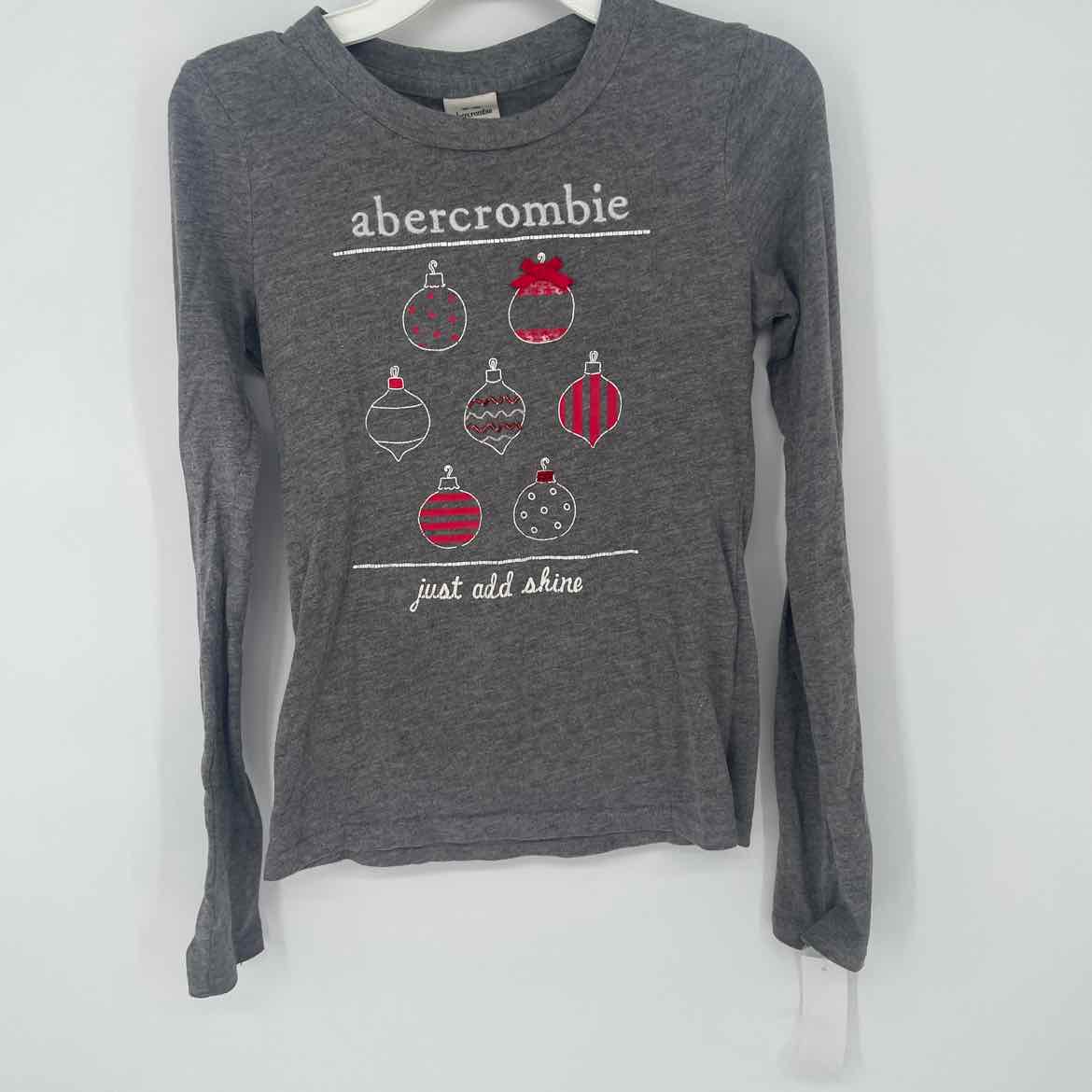 ABERCROMBIE KIDS CHRISTMAS SHIRT L