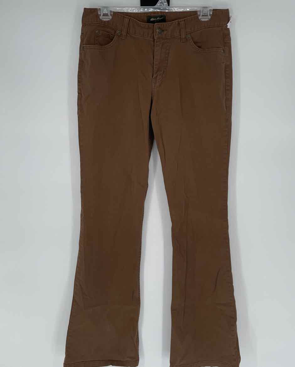 EDDIE BAUER FLARED PANTS 6 LONG