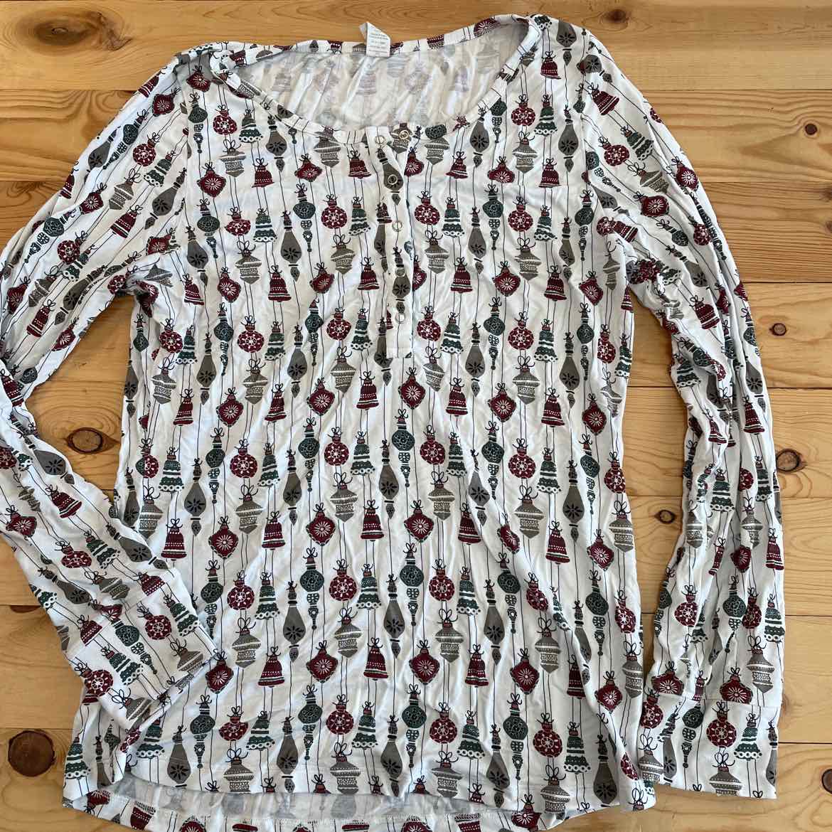 LITTLE SLEEPIES PAJAMA TOP M WOMENS